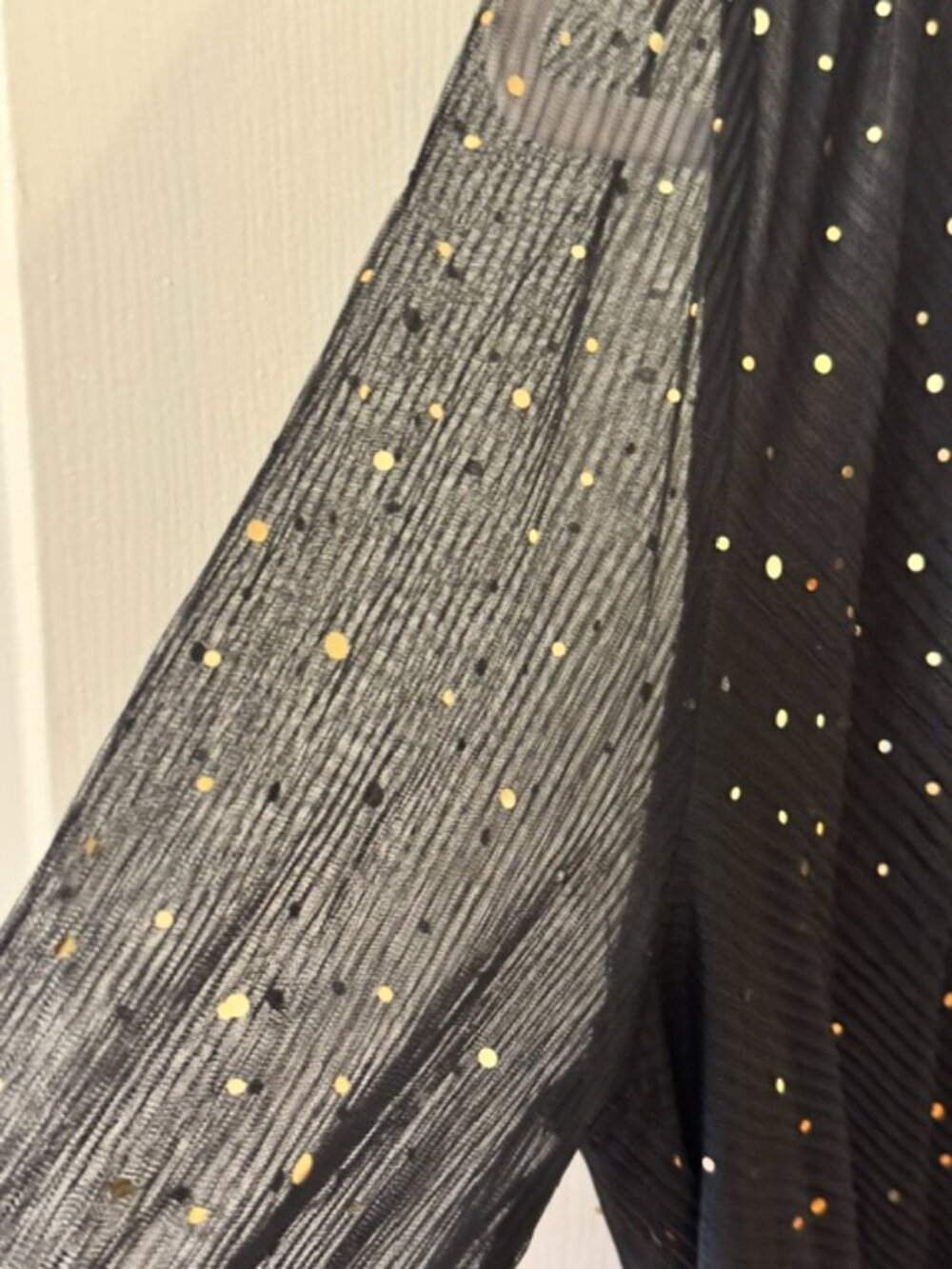 Baltic Born Abigail Dress‎ Womens Maxi Wrap Black Sparkle Formal Party XL - Picture 6 of 11